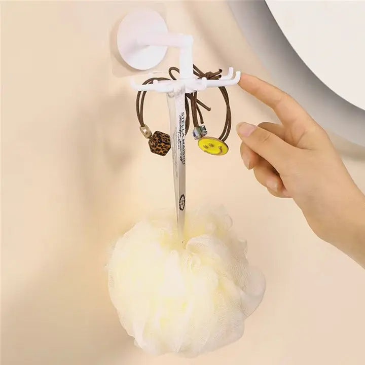 BowLift | 360° Redating Folding Hook – Space-saving & Self-adhesive