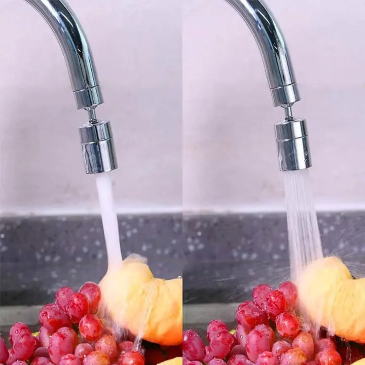 BowLift | 360° Faucet Attachment – Splash-Free with 2 Spray Modes