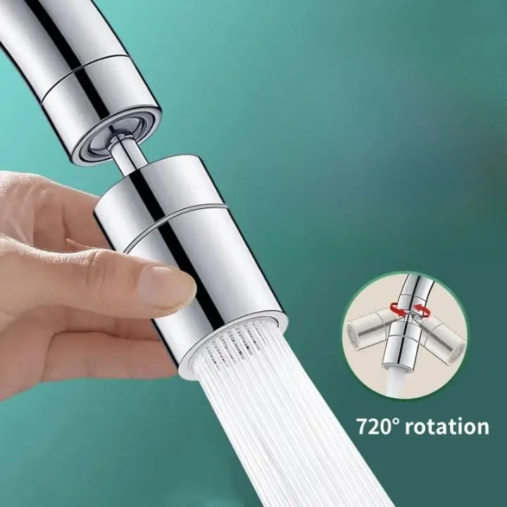 BowLift | 360° Faucet Attachment – Splash-Free with 2 Spray Modes