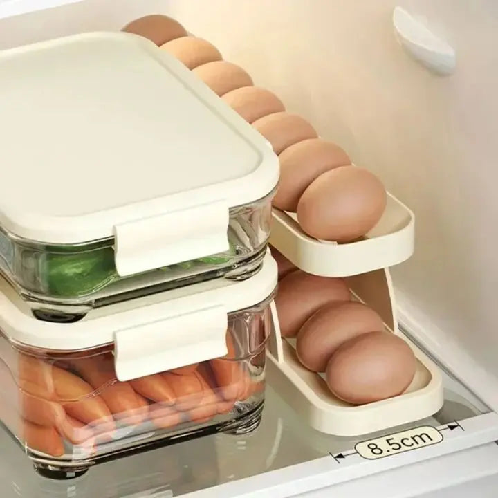 BowLift | Automatic Egg Rack – Space-saving Refrigerator Solution
