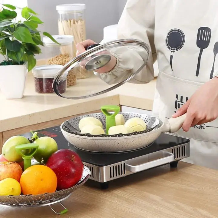 BowLift | Collapsible Steamer Made of Stainless Steel – For Healthy Cooking
