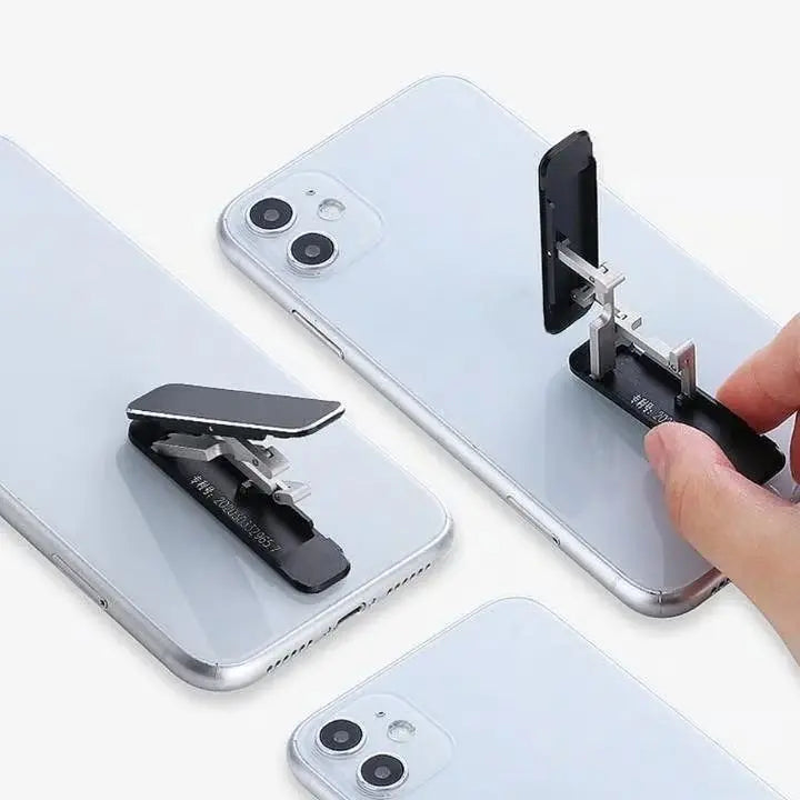 BowLift | Foldable Mini Phone Holder made of Aluminum – compact & portable