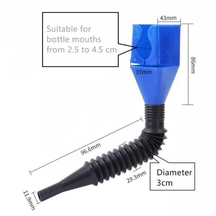 BowLift | Collapsible Universal Funnel with Snap Closure