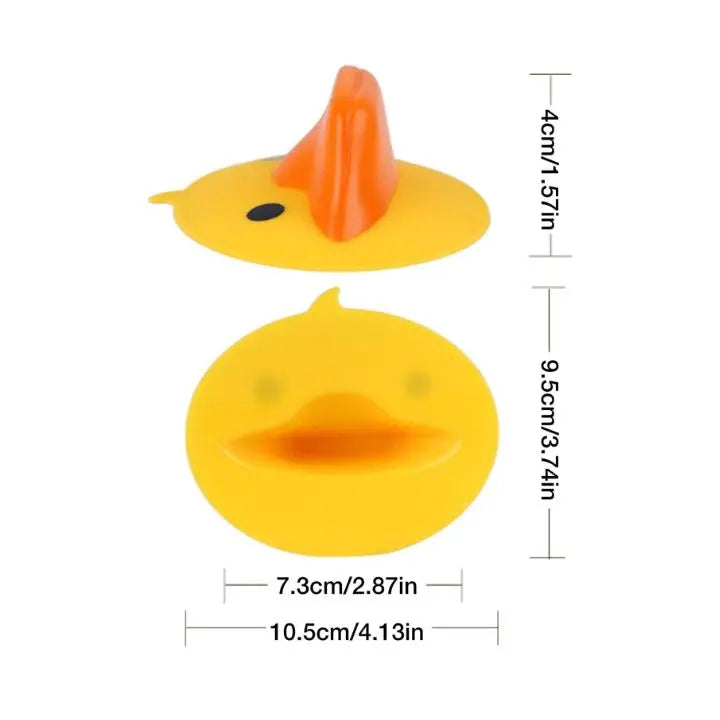 BowLift | Yellow Ducks heat-resistant silicone mat