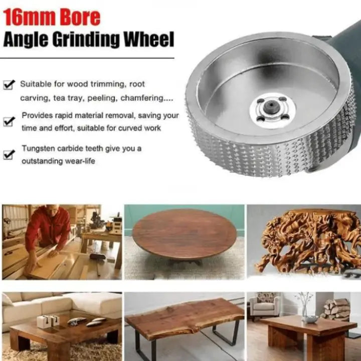 BowLift | Wood Corner Grinding Disc – Quickly & precisely carve