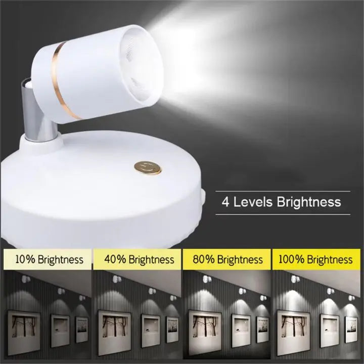BowLift | Wireless LED Spotlight – Remote Control for Accent Lighting