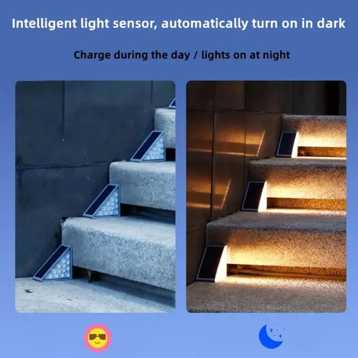 BowLift | Solar LED Step Lights for Outdoors