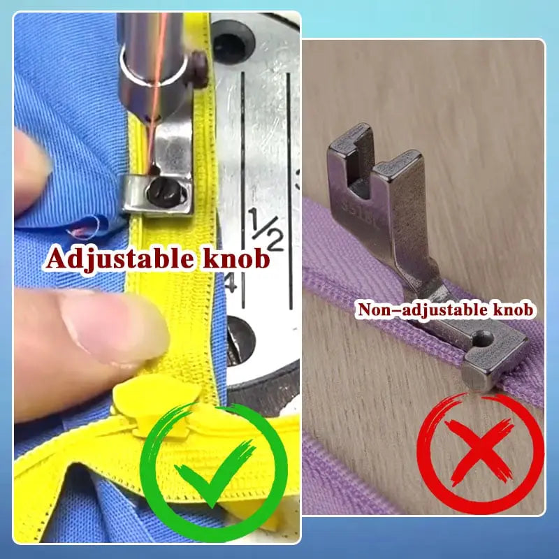 BowLift | Adjustable Zipper Foot for Sewing Machines