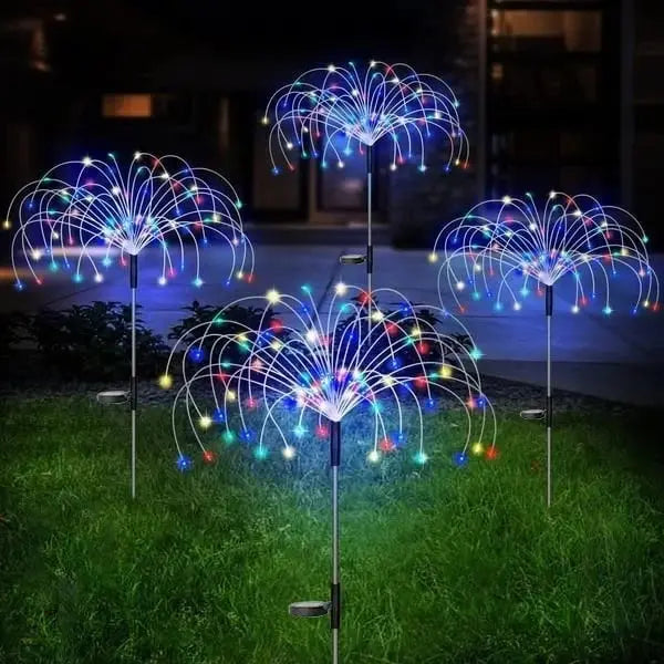 BowLift | Waterproof Solar Garden Fireworks Lamp