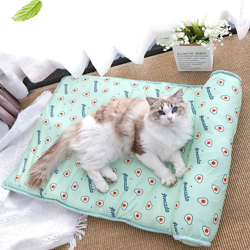 BowLift | Ice Silk Cooling Mat for Dogs & Cats