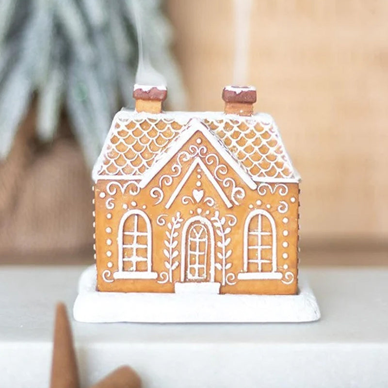 BowLift | Gingerbread House Incense Holder