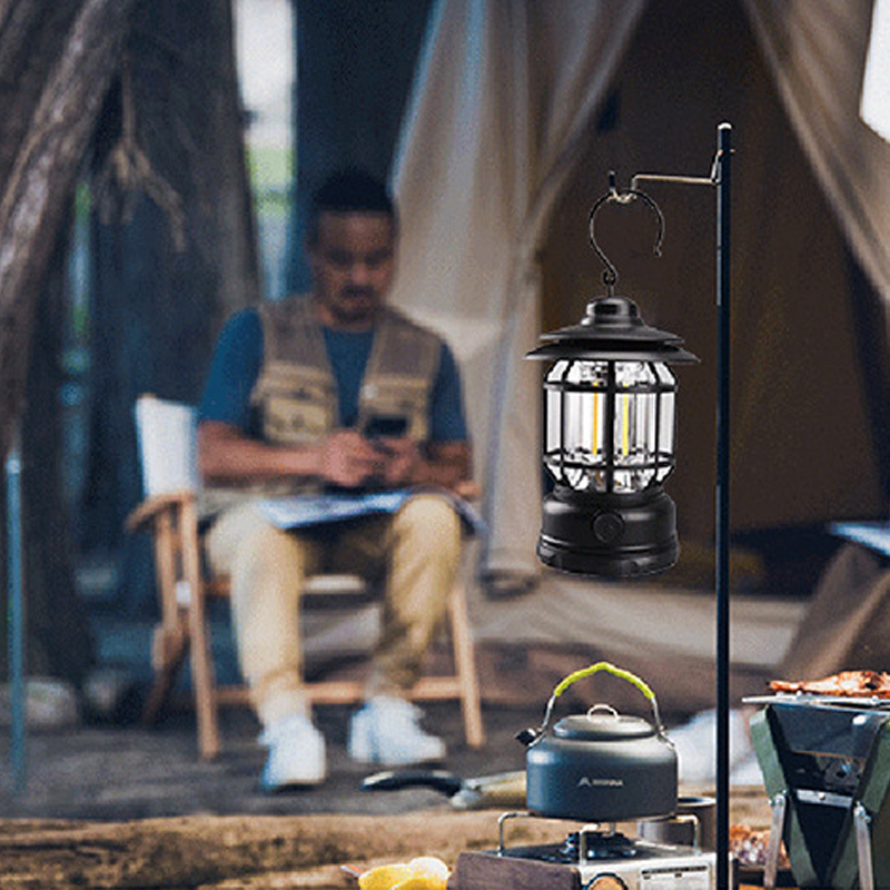 BowLift | Portable Retro Camping Lamp