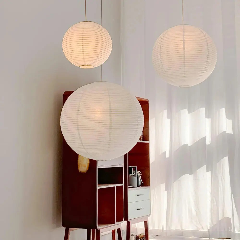 BowLift | Seiran Pendant - Minimalist Japandi Hanging Lamp