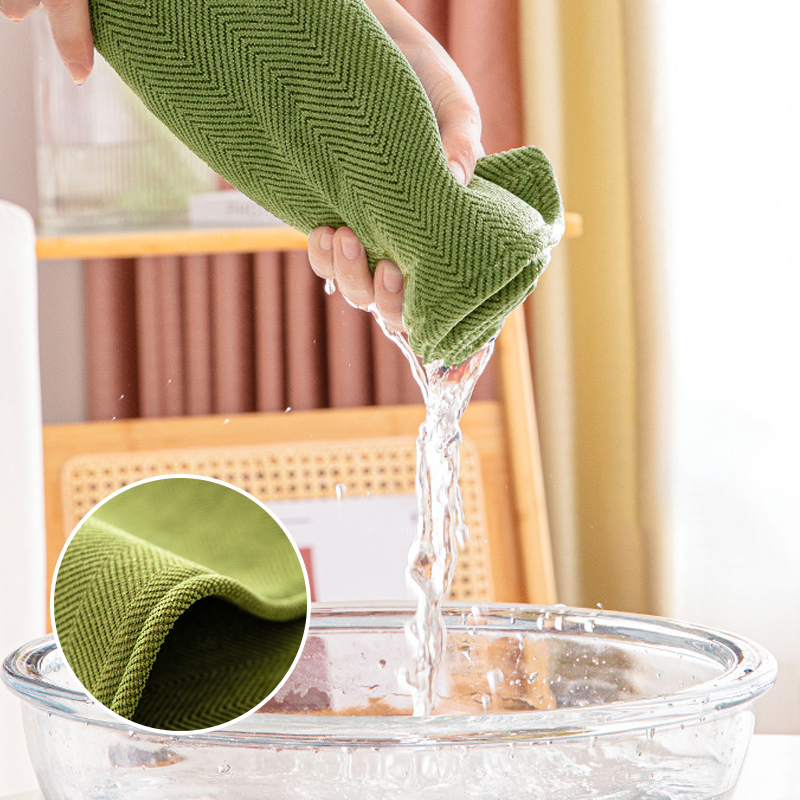 BowLift | Wavy Check Chenille Fabric Furniture Protector Sofa Cover