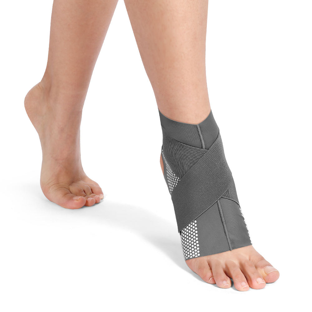BowLift | Adjustable Ankle Compression Sleeve Ankle Brace Care 2-Pack