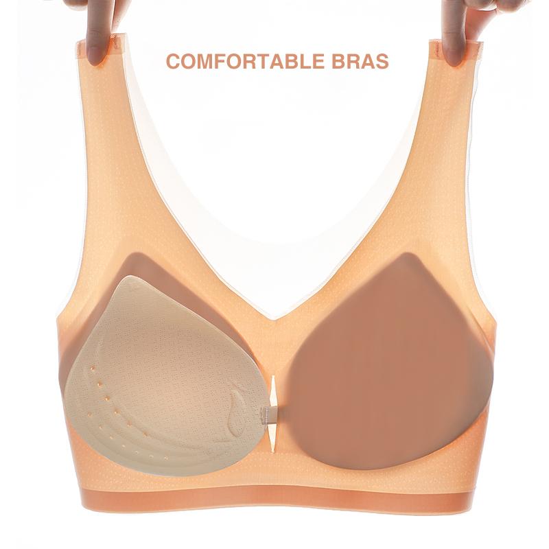 BowLift | Women's Ultra-Thin Plus Size Ice Silk Comfort Bra