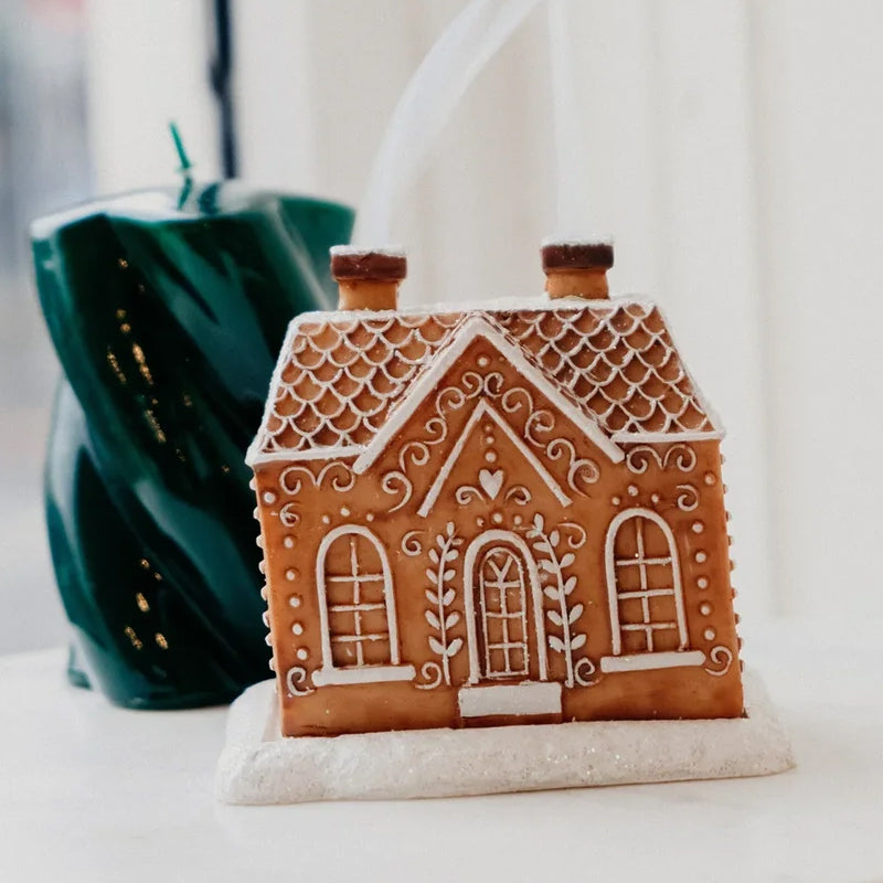 BowLift | Gingerbread House Incense Holder