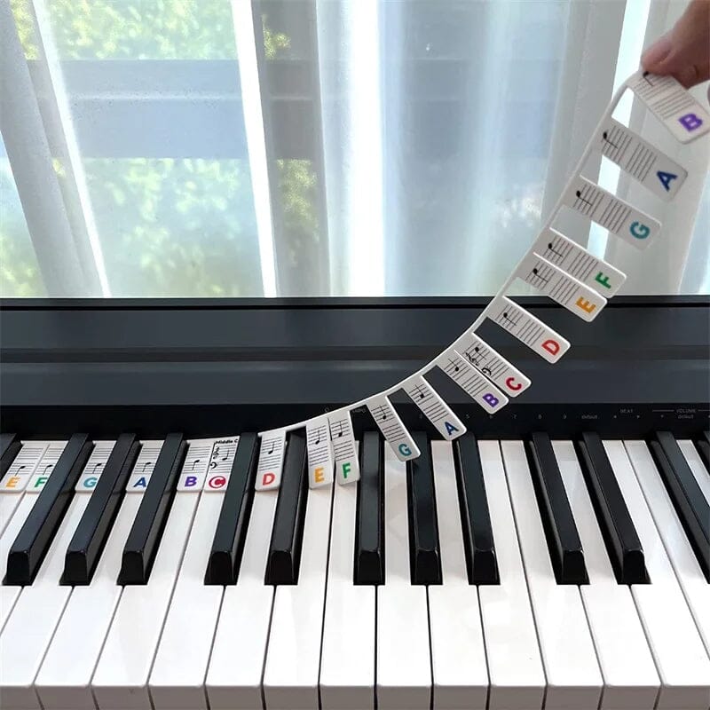 BowLift | Removable Piano Keyboard Note Labels