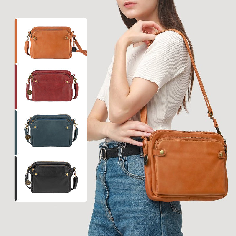 BowLift | Three-Layer-Leather-Crossbody-Shoulder- & Clutch-Bag
