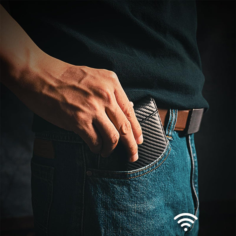 BowLift | Genuine Leather Theft Protection Card Holder