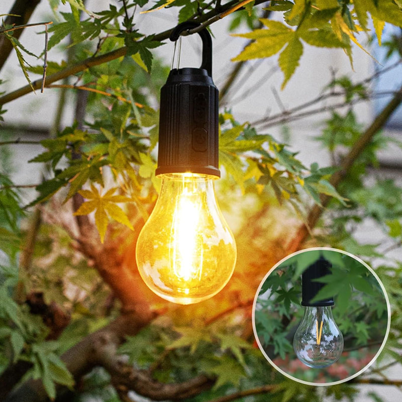 BowLift | New Outdoor Camping Hanging Type-C Charging Retro Light Bulb