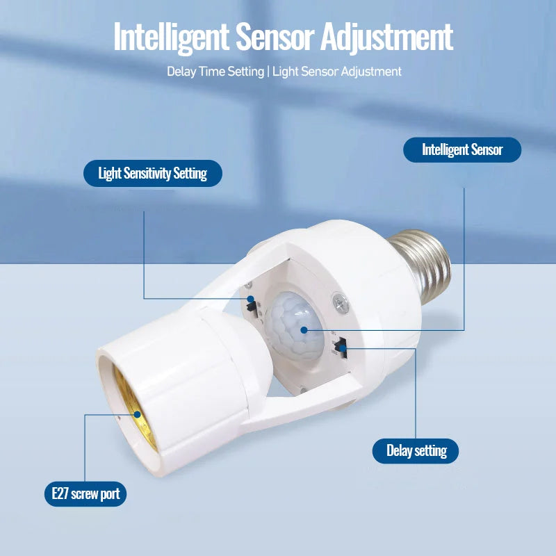 BowLift | E27 Screw Sensor Lamp Head
