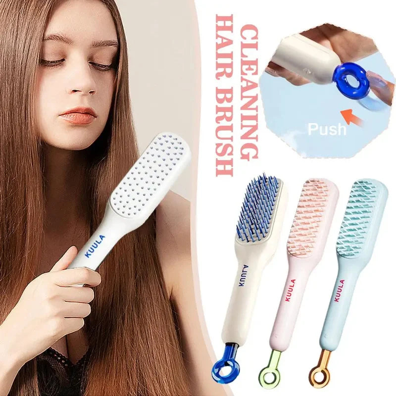 BowLift | Self-Cleaning Antistatic Massage Comb