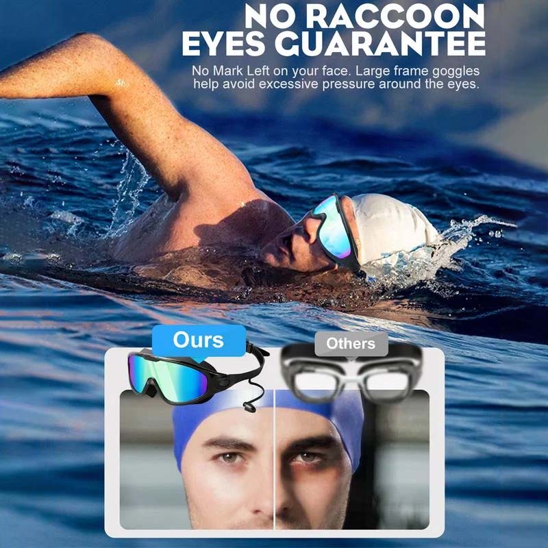 BowLift | Wide View Anti-Fog Swim Goggles