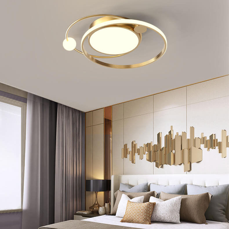 BowLift | Nordic Round Circle LED Ceiling Light flush mounted