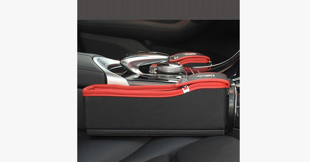 BowLift | Posh and Trendy Slot Storage Box for Car Seat