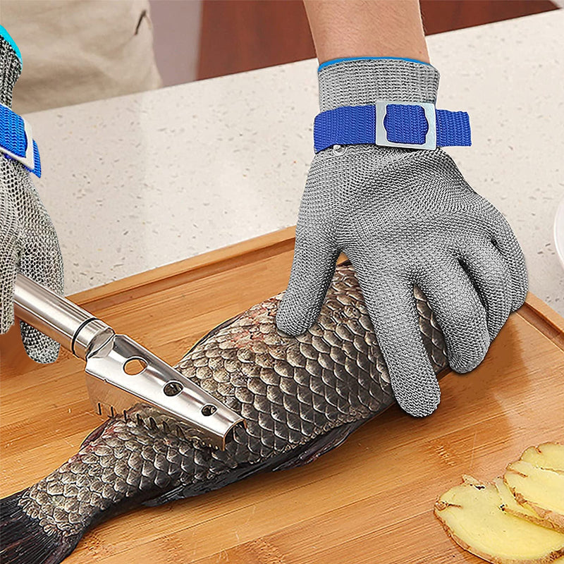 BowLift | Stainless Steel Mesh Metal Laboratory Protective Gloves