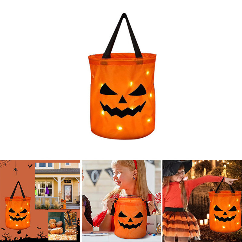 BowLift | Personalized glowing pumpkin bag