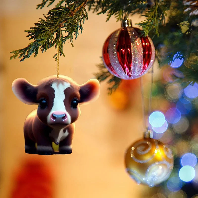 BowLift | Cartoon Cow Decorative Ornament