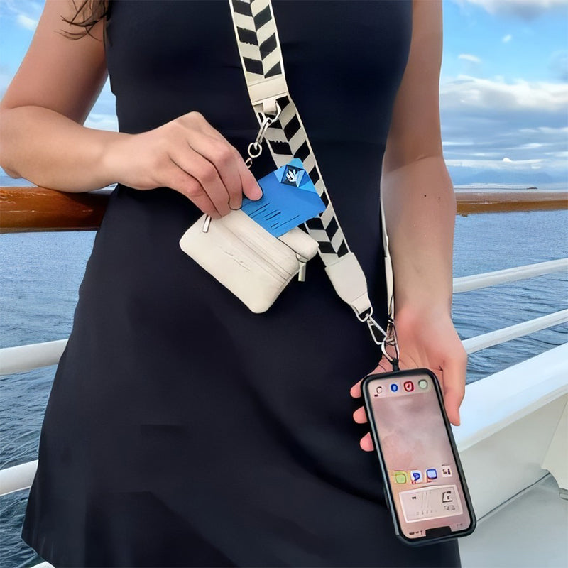 BowLift | Phone strap with zipper pocket