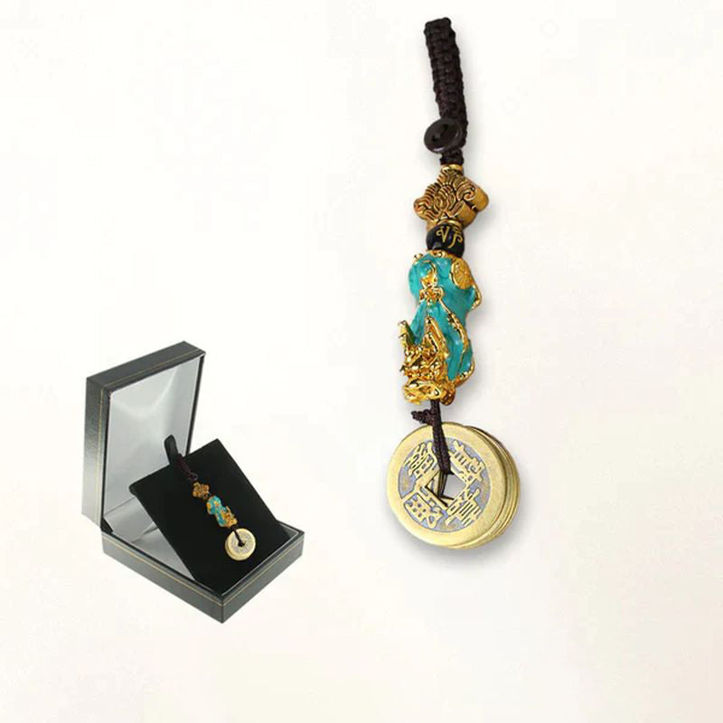 BowLift | FengShui Pi Xiu Coin Keychain