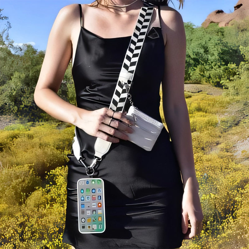 BowLift | Phone strap with zipper pocket