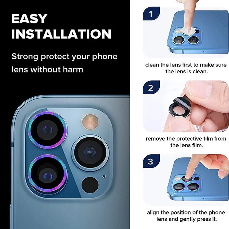 BowLift | Colorful Sapphire Lens Protector for iPhone