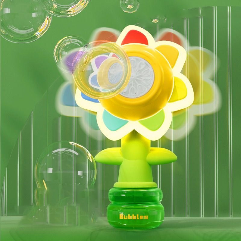 BowLift | Sunflower Shaped Portable Electric Bubble Maker Toy