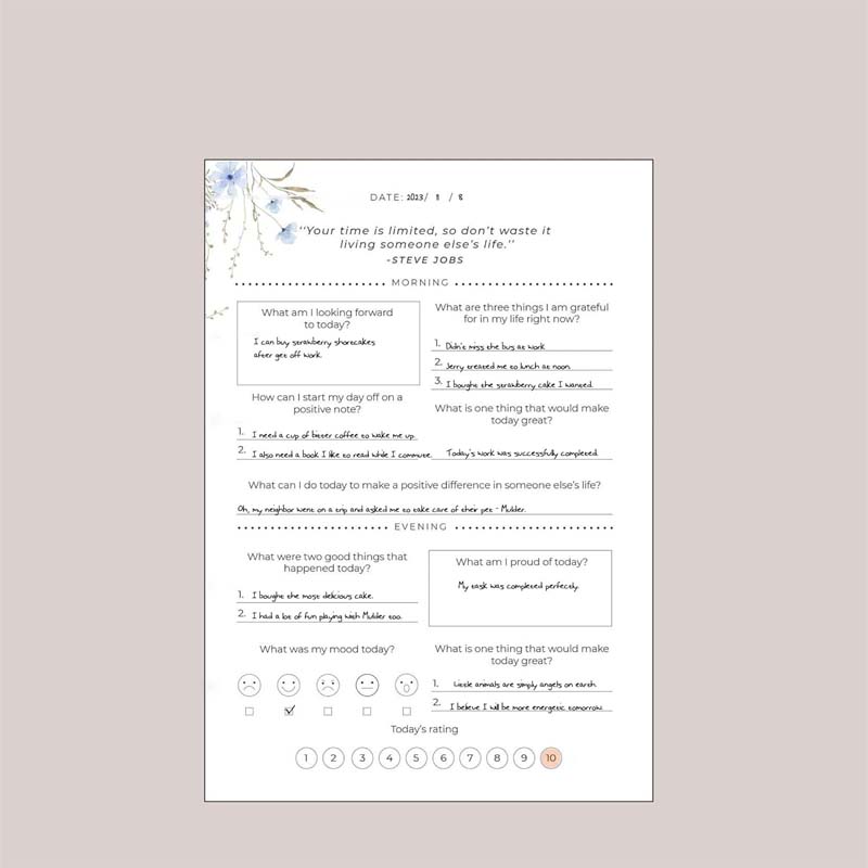 BowLift | Self-Care Diary