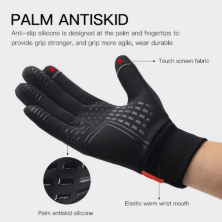 BowLift | Winter Touch Screen Running and Fitness Gloves Full Finger for Men and Women