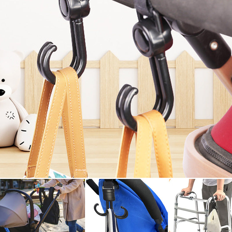 BowLift | Baby Stroller Hooks for Hanging Diaper Bags