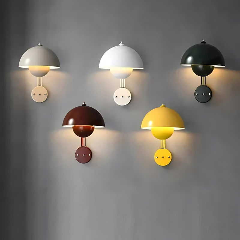 BowLift | GloomLamp | Modern glossy metal LED wall light