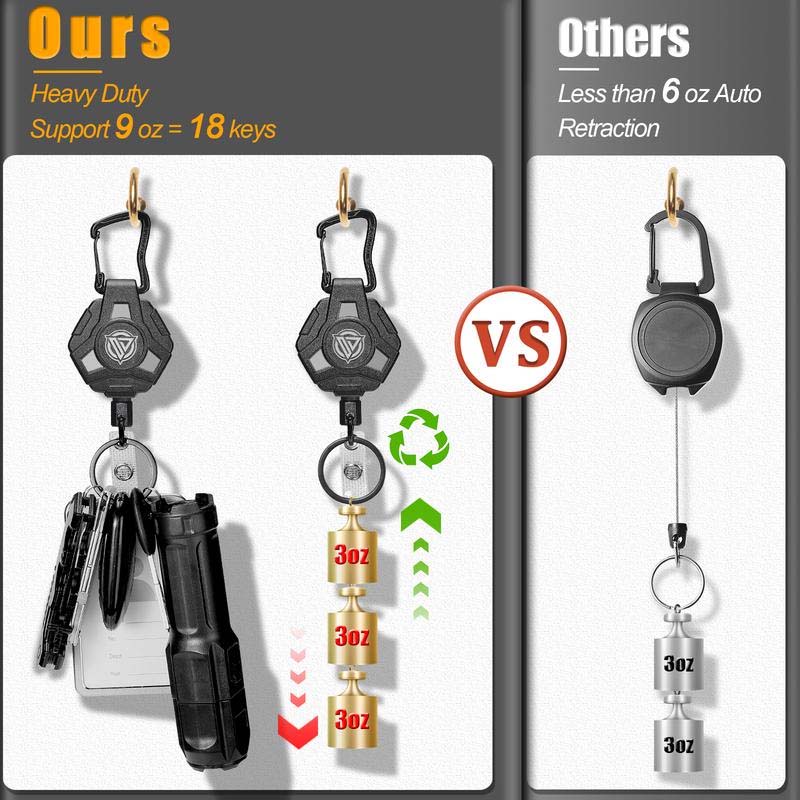 BowLift | Heavy Retractable Keychain