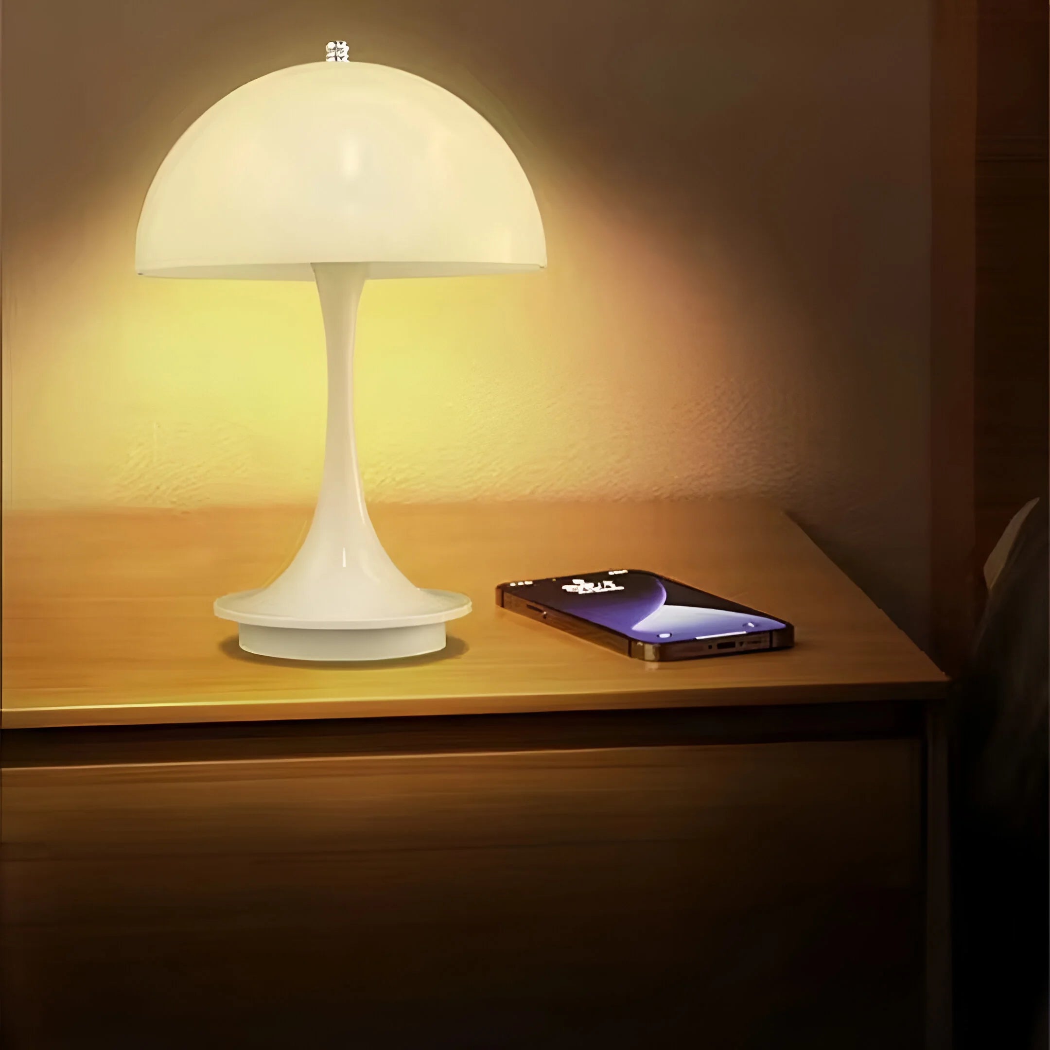 LumeMush – Touch-Dimmable Mushroom Table Lamp