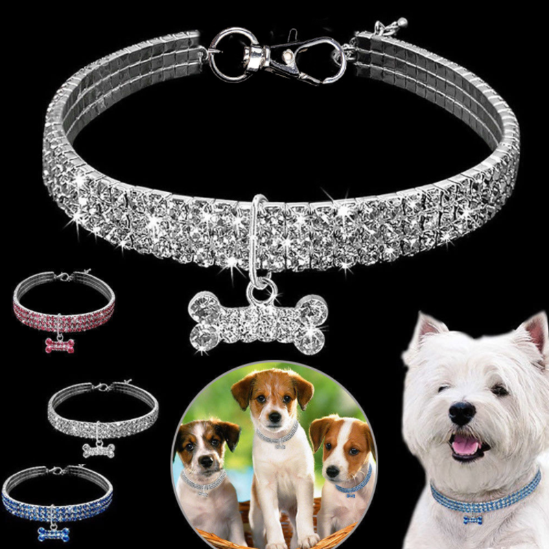 BowLift | Sweet Crystal Dog Collar