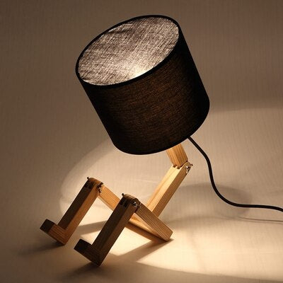 BowLift | Modern Solid Wood Table Lamp