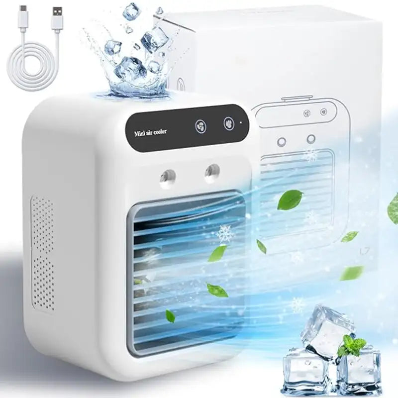 BowLift | Compact Portable Air Conditioner Fan with USB Charging
