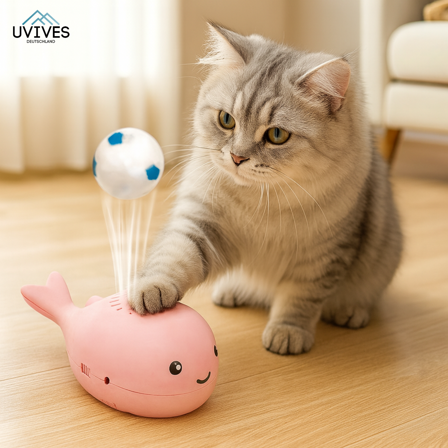 BowLift | PawGlide – The floating game for active house cats!