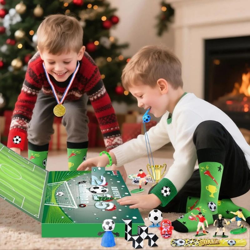 BowLift | GiftKick - Football Advent Calendar Christmas Toy Set