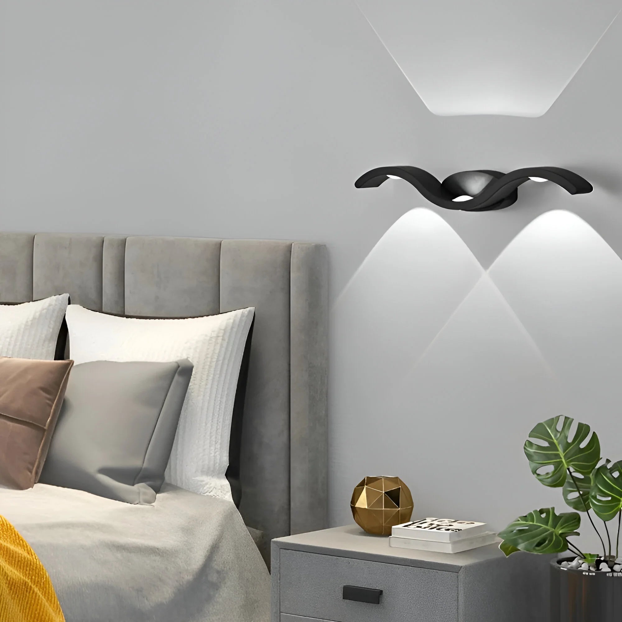 BrightGlow – Waterproof Nordic Wall Light
